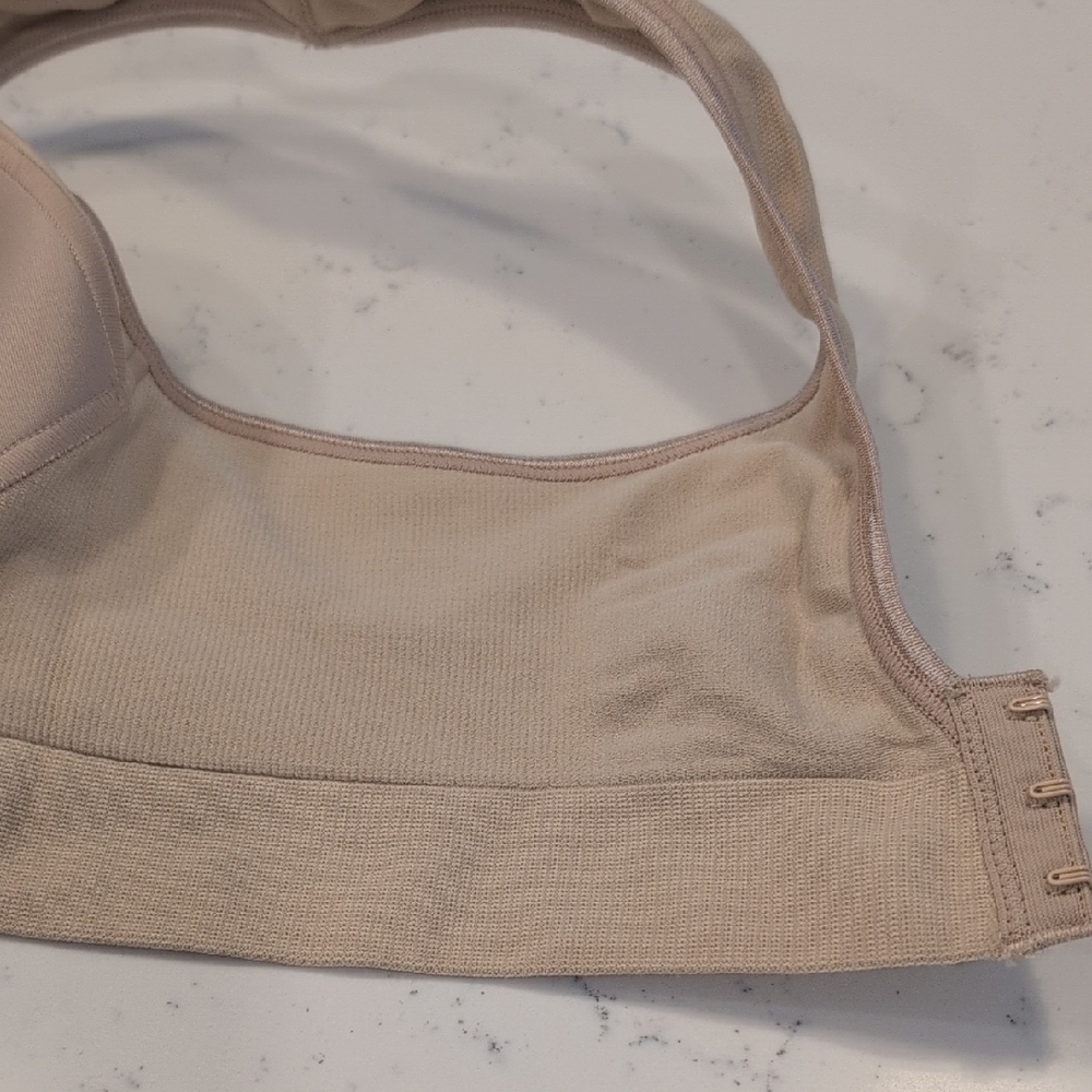 Seamless Tan Women's Bra Size L - Picture 6 of 9
